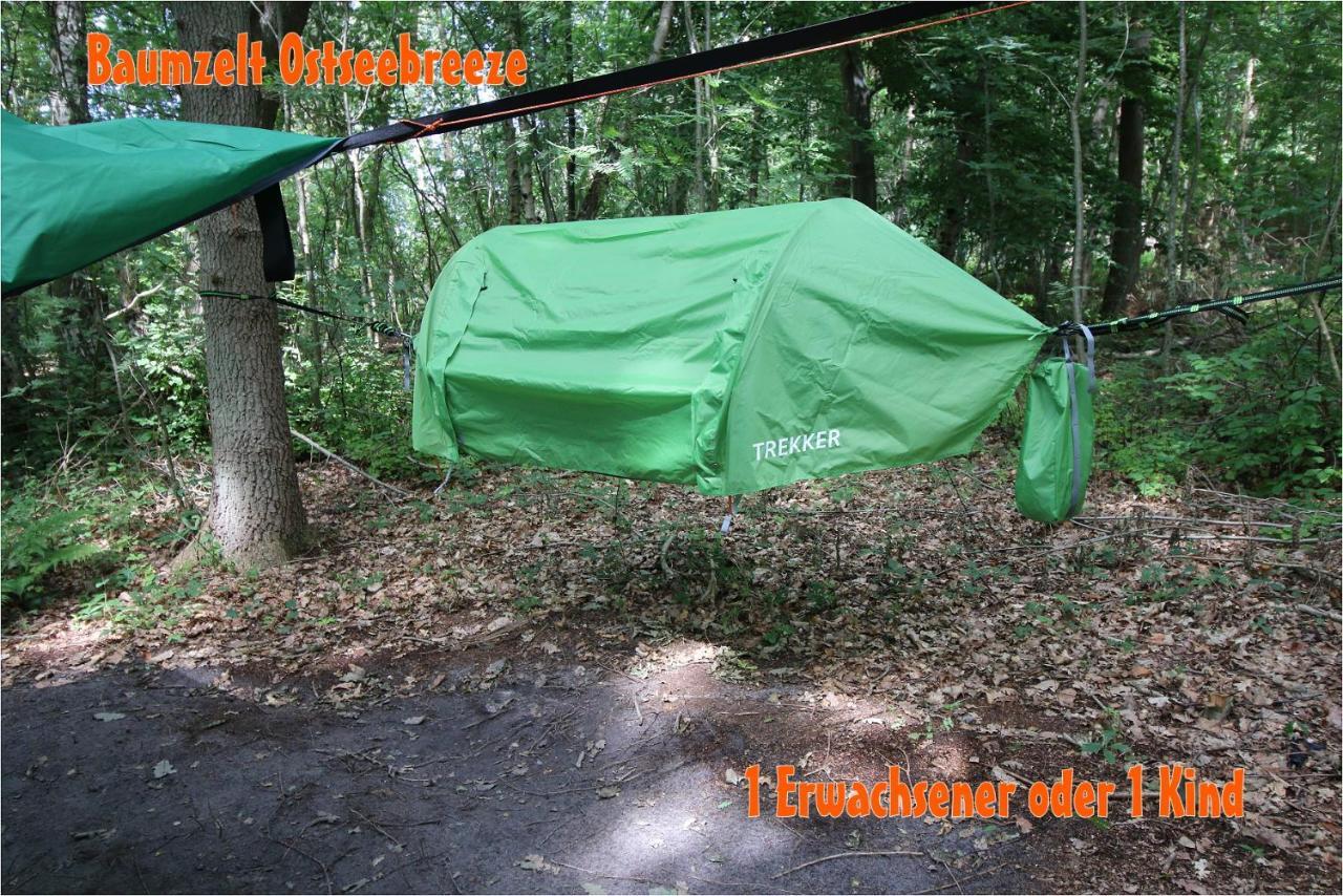 Baumzeltdorf Ostseebreeze Direkt Am Strand Dranske Exterior foto
